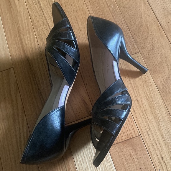 NEW Michelle K heel sandals sz 7 - Picture 5 of 8